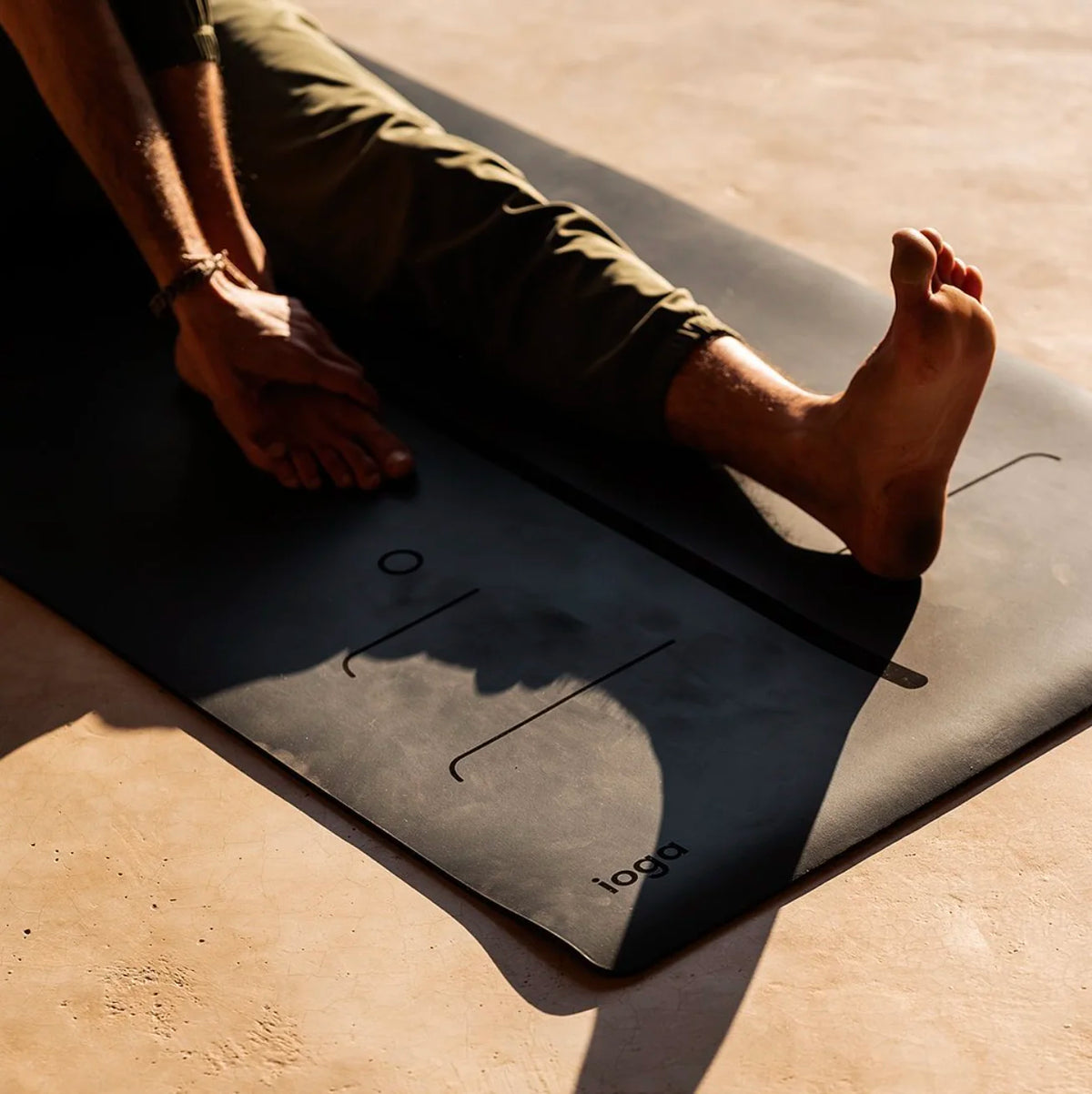 Balance Mat de ioga enrollado – tapete yoga extra ancho en caucho natural biodegradable