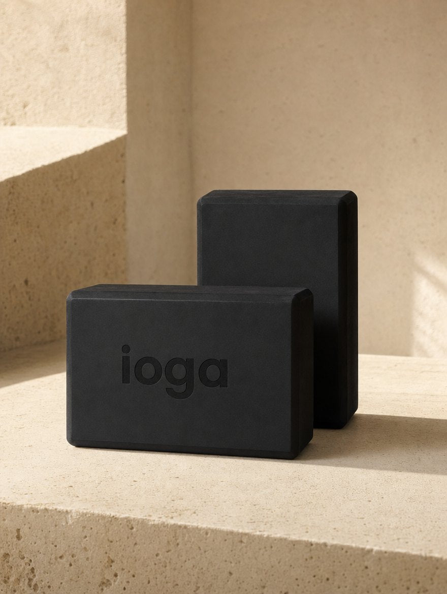 Set de 2 bloques de yoga ioga de espuma de alta densidad