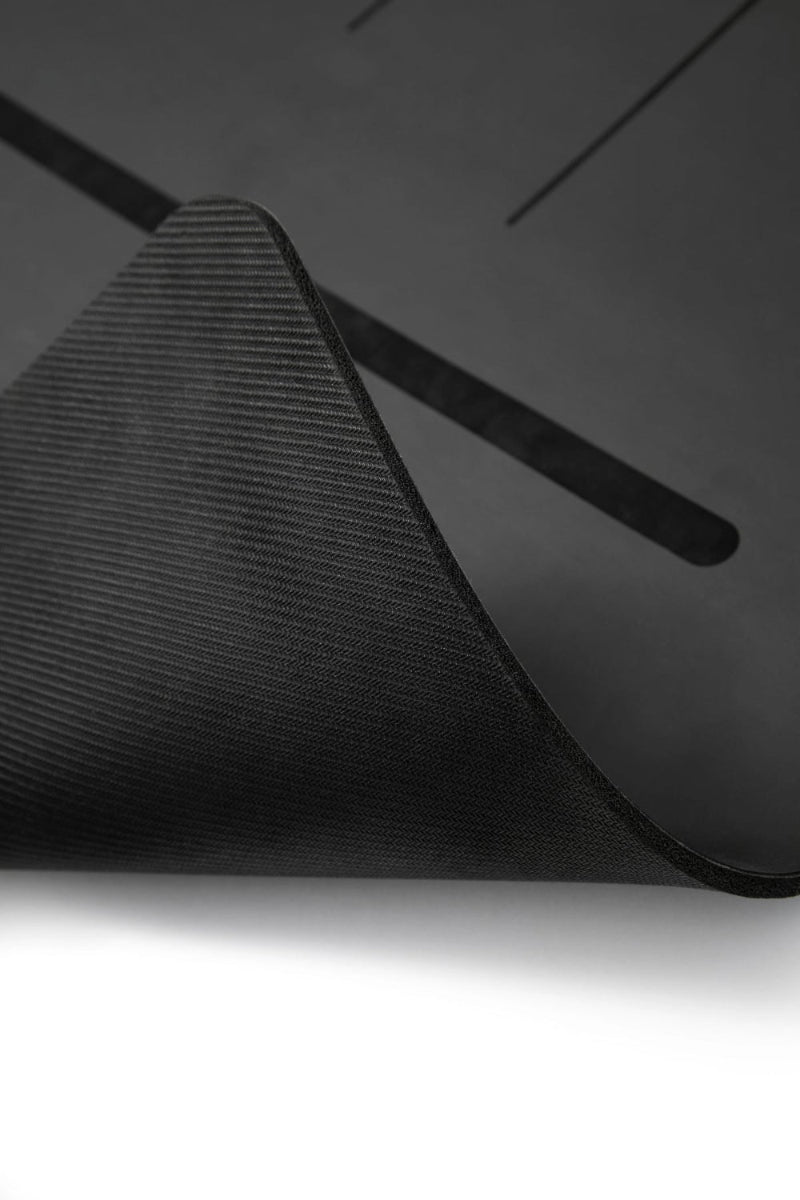 Tapete de yoga Balance Mat de ioga - caucho natural y microfibra antideslizante - vista lateral