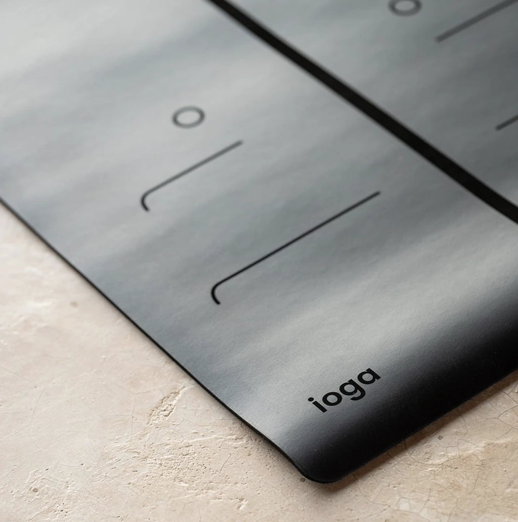 Tapete de yoga Balance Mat de ioga - caucho natural y microfibra antideslizante - vista frontal