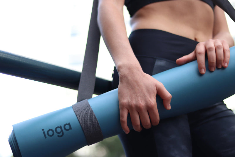 Kit de yoga completo Journey ioga - tapete y accesorios para principiantes - empaque