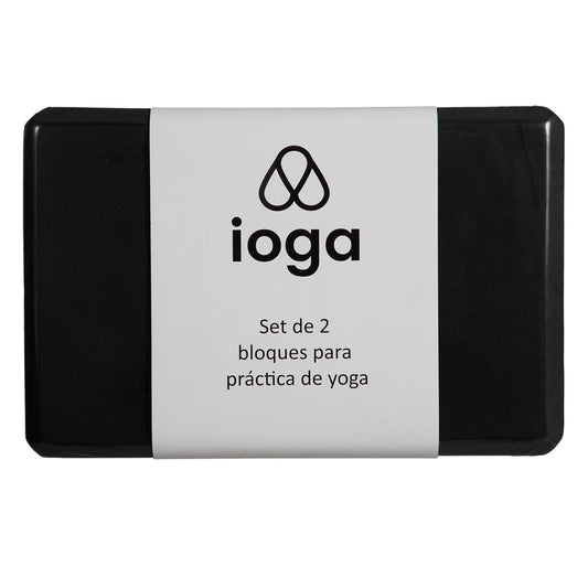 Set 2 Bloques Yoga ioga – Estabilidad y Equilibrio Premium