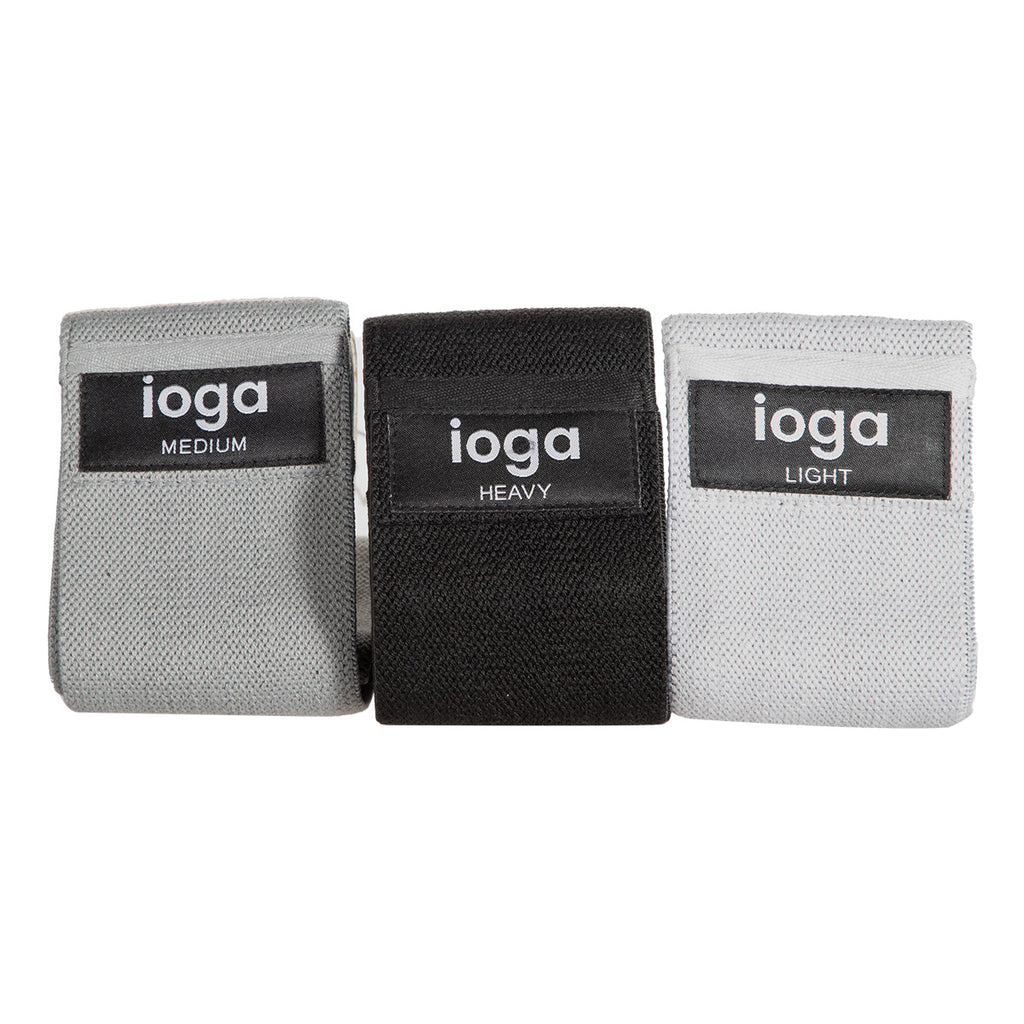 Set de Bandas de Resistencia ioga – 3 niveles antideslizantes.