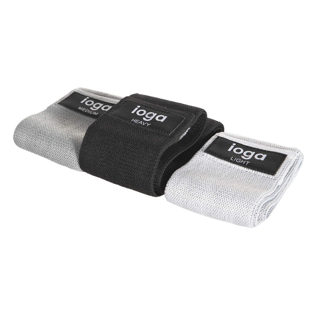 Set de Bandas de Resistencia ioga – 3 niveles antideslizantes.