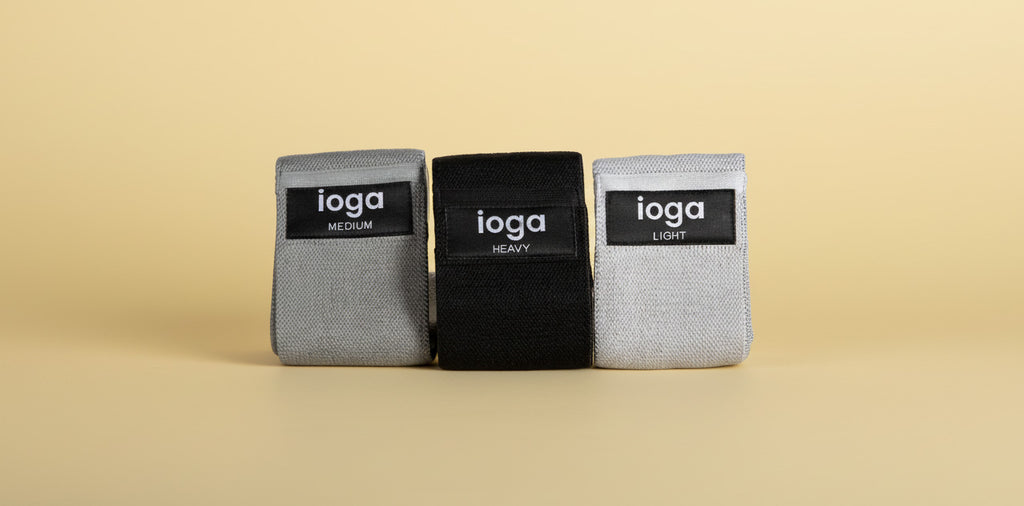 Set de Bandas de Resistencia ioga – 3 niveles antideslizantes.